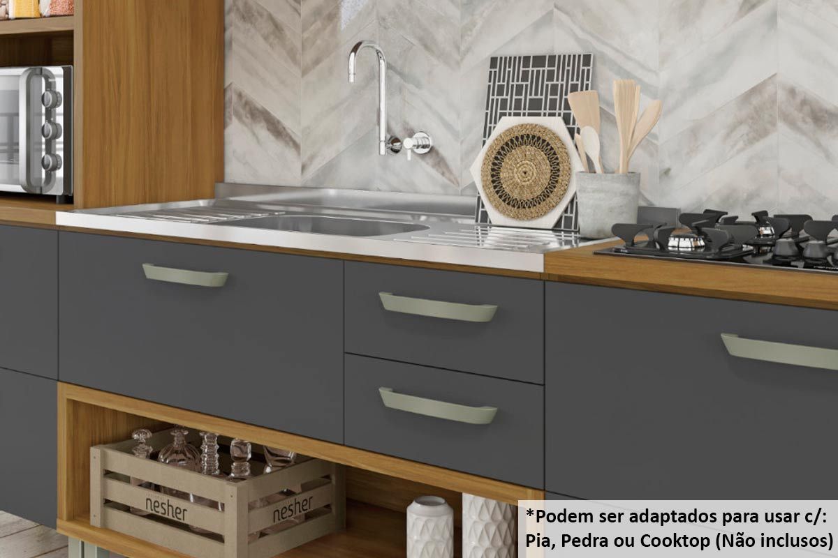 Cozinha Completa Nesher 4 Peças Princesa C4P16