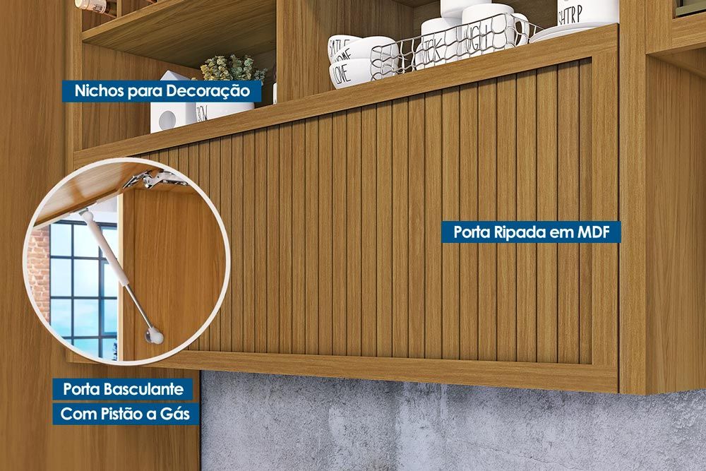 Cozinha Completa Nesher 2 Peças Baronesa C2P22