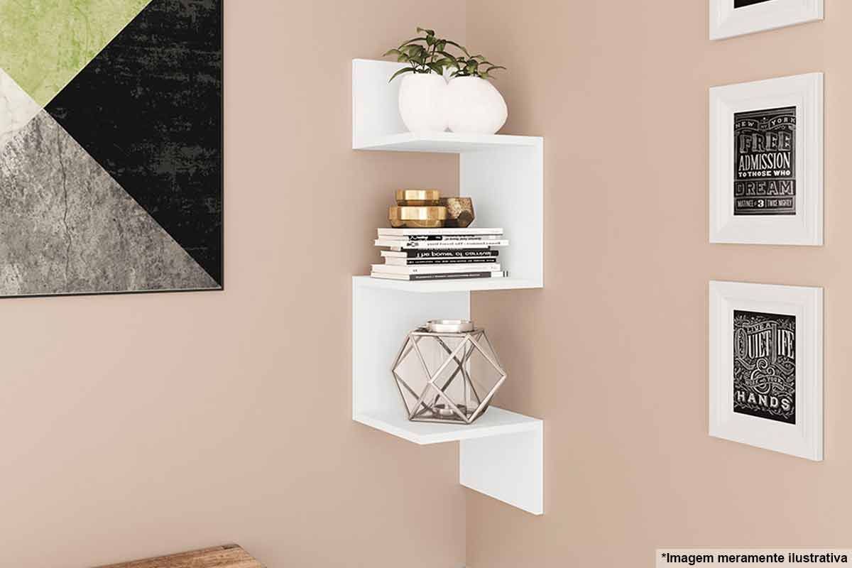 Prateleira Decorativa Nicho Canto AM3079 Movelbento Prateleira Decorativa Nicho Canto AM3079 Movelbento
