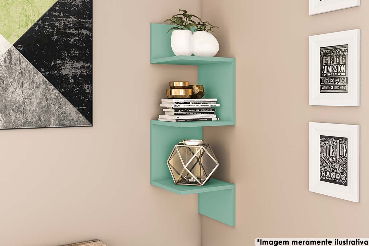 Prateleira Decorativa Nicho Canto AM3079 Movelbento Prateleira Decorativa Nicho Canto AM3079 Movelbento