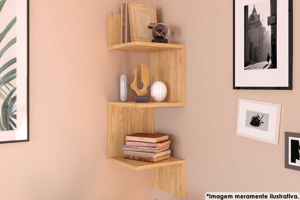 Prateleira Decorativa Nicho Canto AM3079 Movelbento Prateleira Decorativa Nicho Canto AM3079 Movelbento