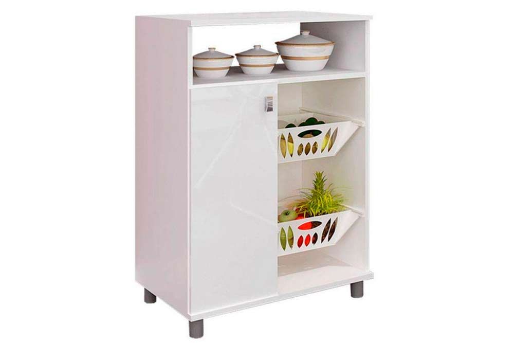 Balcão Fruteira Cozinha Movelbento FR2003 c/1 Porta 60cm