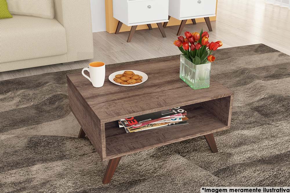 Mesa Centro Sala RT3020 c/1 Nicho Movelbento