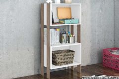Estante p/ Sala RT3092 c/2 Nichos 60x114cm Movelbento