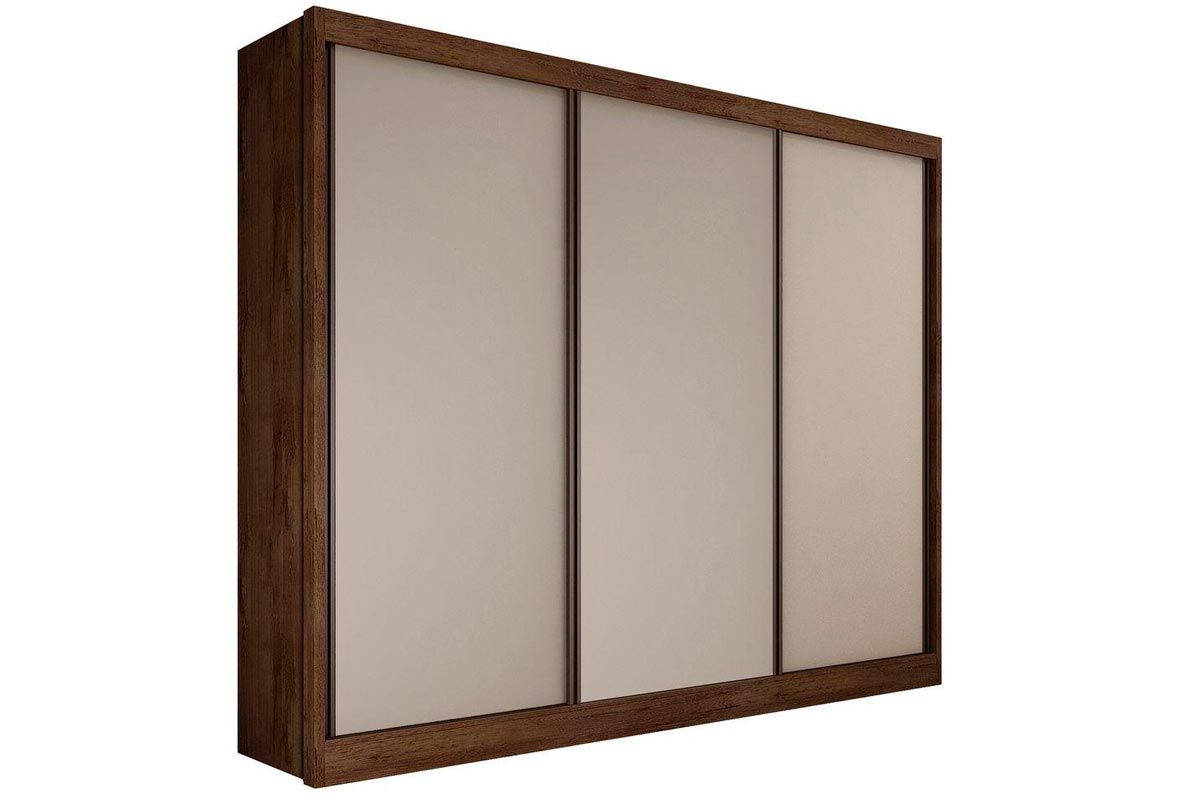 Guarda Roupa Casal 3 Portas Correr 6Gavs Diamond/Londres N. Horizonte