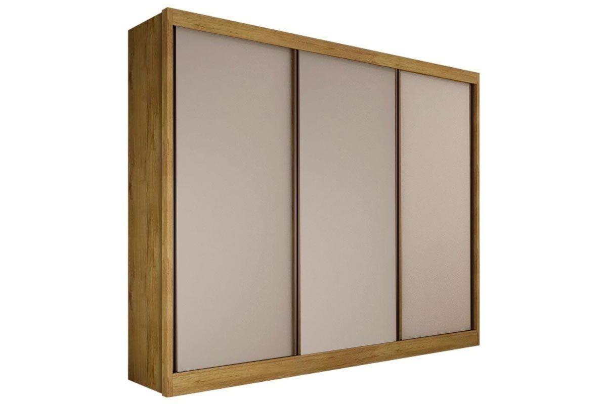 Guarda Roupa Casal 3 Portas Correr 6Gavs Diamond/Londres N. Horizonte