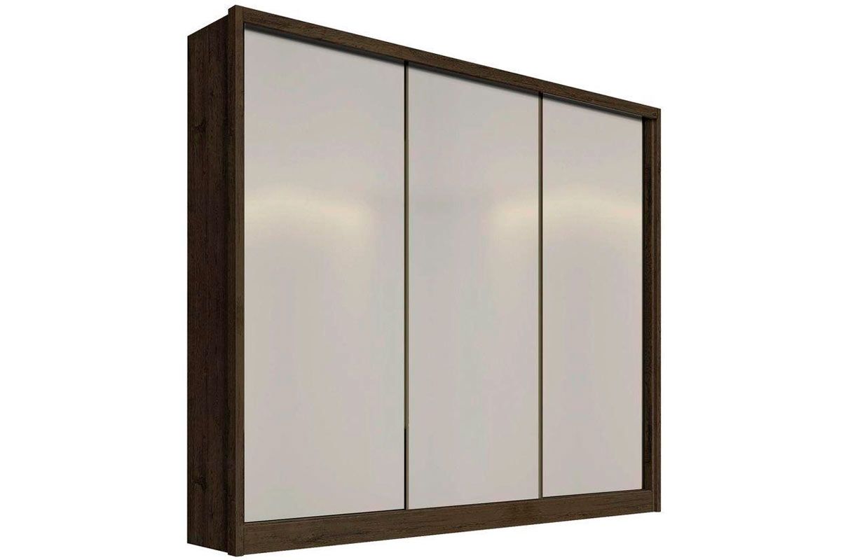 Guarda Roupa Casal 3 Portas Correr 6Gavs Arezzo N. Horizonte