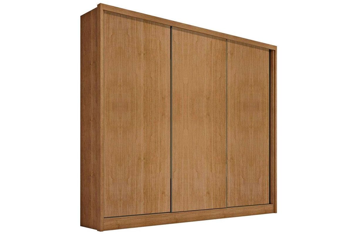 Guarda Roupa Casal 3 Portas Correr 6Gavs Arezzo N. Horizonte