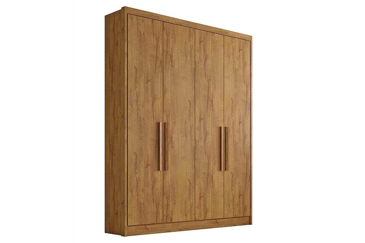 Guarda Roupa Solteiro 4 Portas Moderni N. HorizonteCumaru