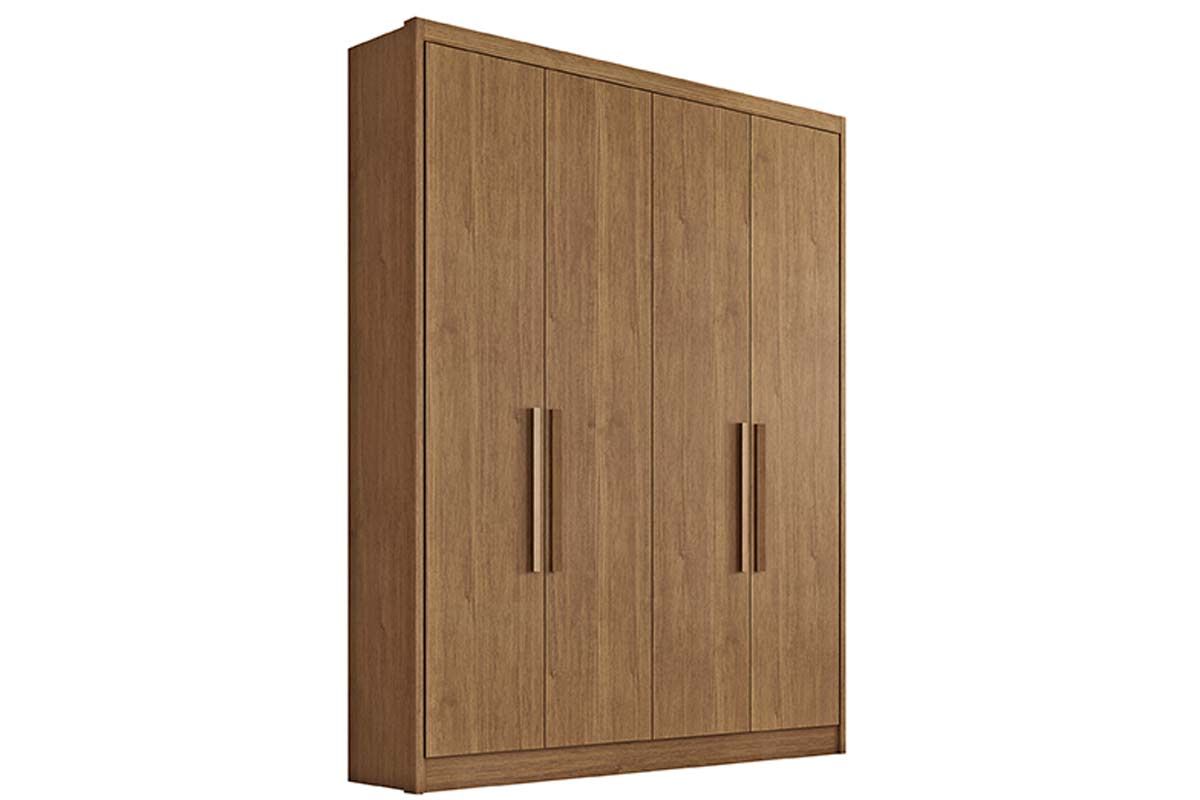 Guarda Roupa Solteiro 4 Portas Moderni N. HorizonteCumaru