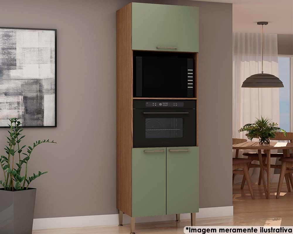Paneleiro Cozinha Genialflex Conecta c/3 Portas 70cm Paneleiro Cozinha Genialflex Conecta c/3 Portas 70cm