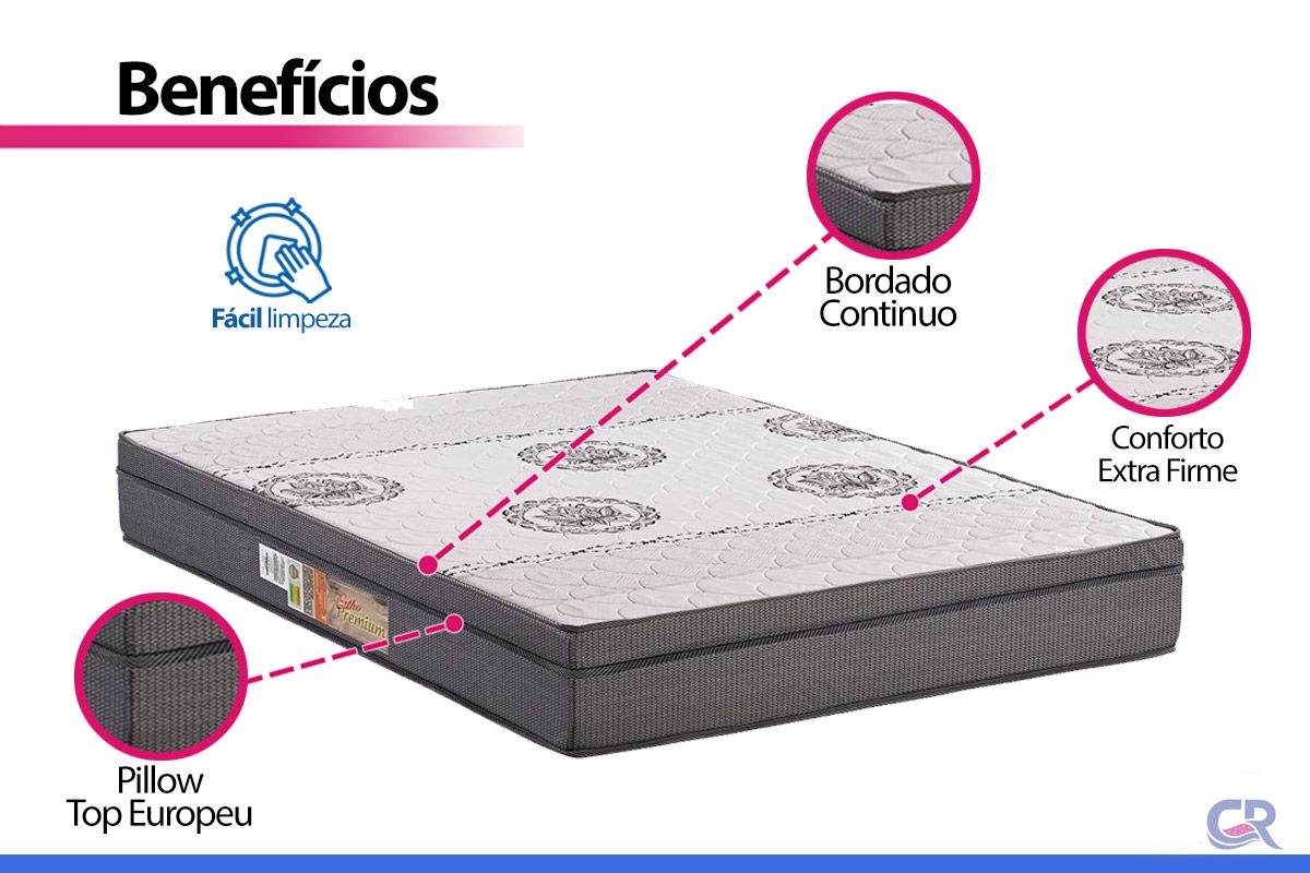 Colchão Ortopédico Polar OrthoPremium Colchão Ortopédico Polar OrthoPremium