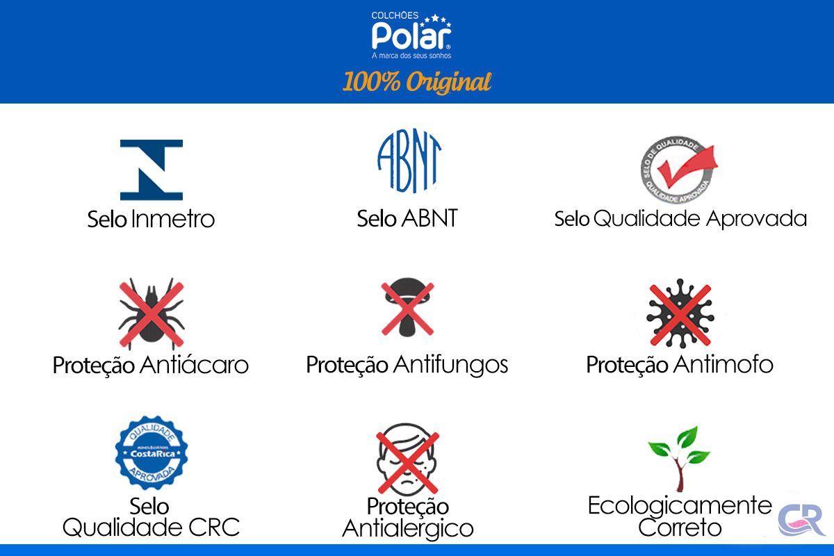 Colchão Molas Ensacadas Polar Safira