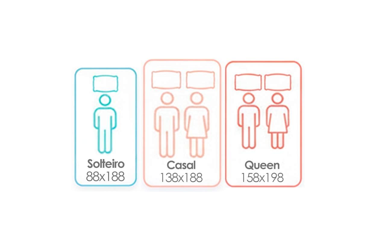 Colchão Molas Ensacadas Polar Safira