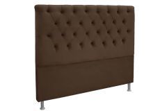 Casal - Suede Marrom Chocolate