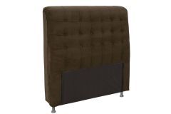 Solteiro - Suede Chocolate