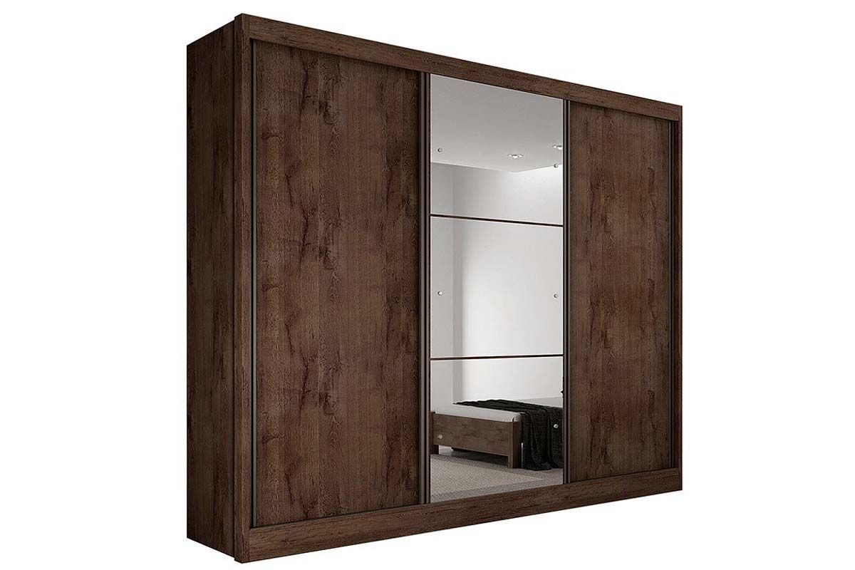 Guarda Roupa Casal 3 Portas Correr c/Esp 4Gavs Toulon Plus N. Horizonte Guarda Roupa Casal 3 Portas Correr c/Esp 4Gavs Toulon Plus N. Horizonte