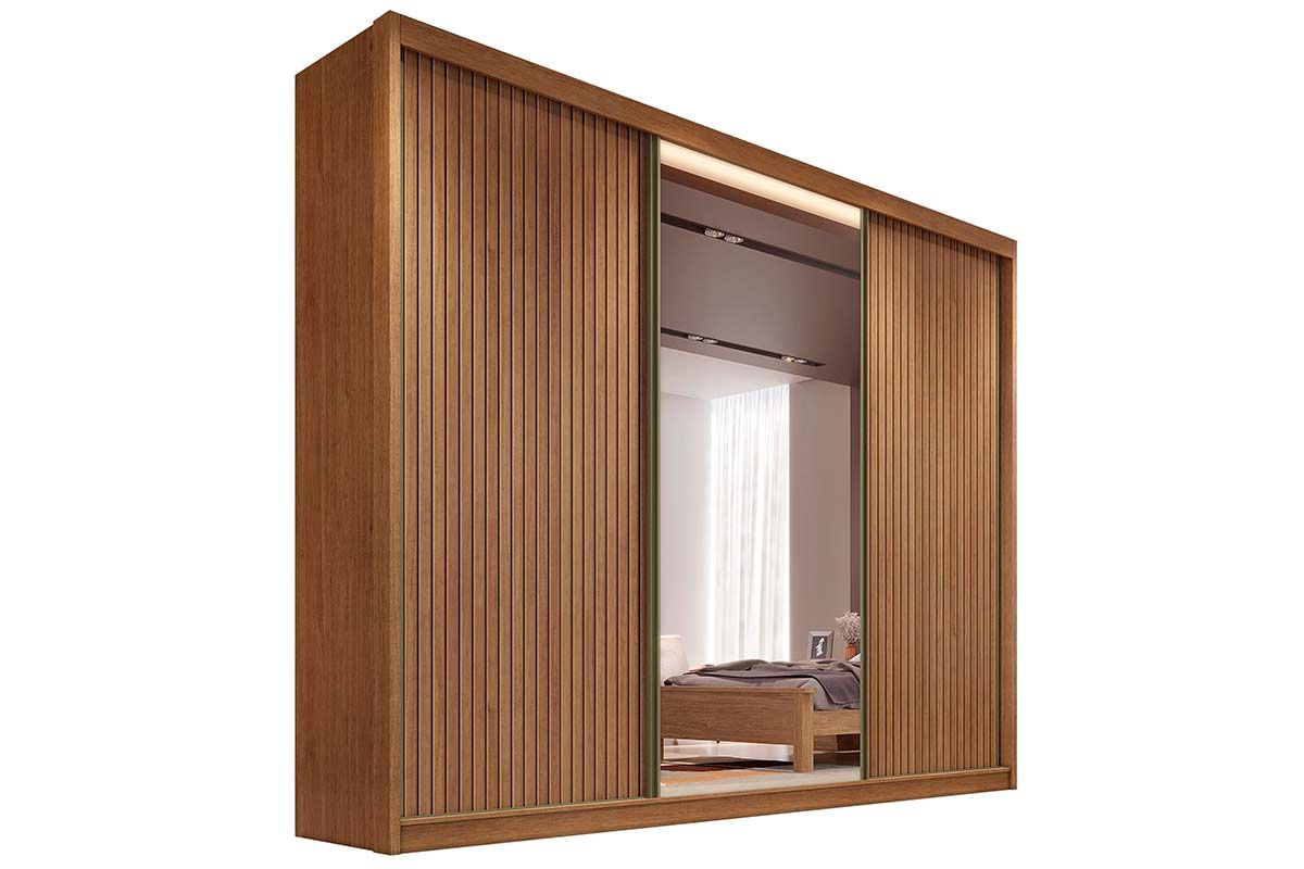 Guarda Roupa Casal 3 Portas Correr c/Esp 4Gavs Toulon Plus N. Horizonte Guarda Roupa Casal 3 Portas Correr c/Esp 4Gavs Toulon Plus N. Horizonte