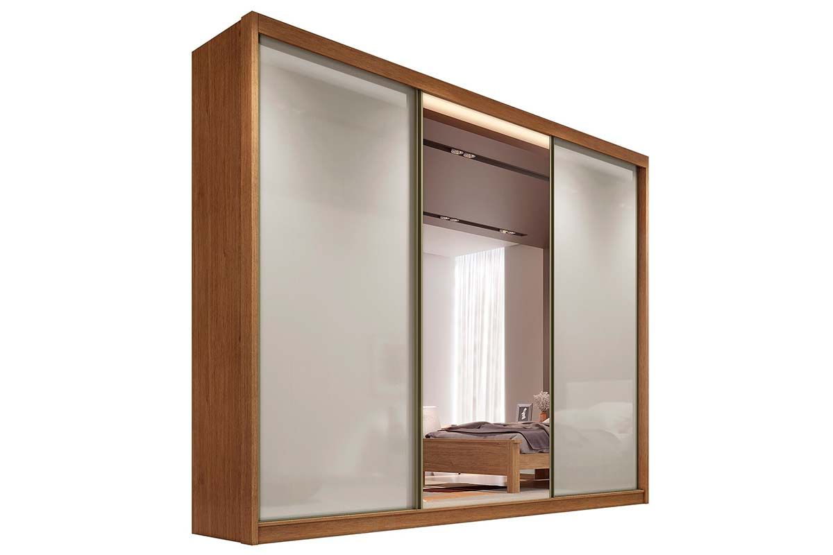 Guarda Roupa Casal 3 Portas Correr c/Esp 4Gavs Toulon Plus N. HorizonteCumaruFendi 25 Guarda Roupa Casal 3 Portas Correr c/Esp 4Gavs Toulon Plus N. HorizonteCumaruFendi 25