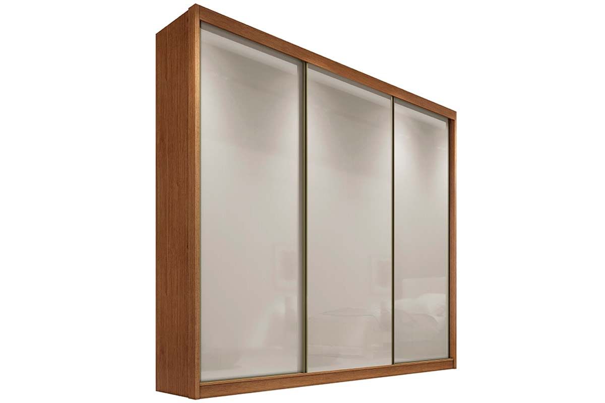 Guarda Roupa Casal 3 Portas Correr 8Gavs Arezzo/Medelim N. Horizonte