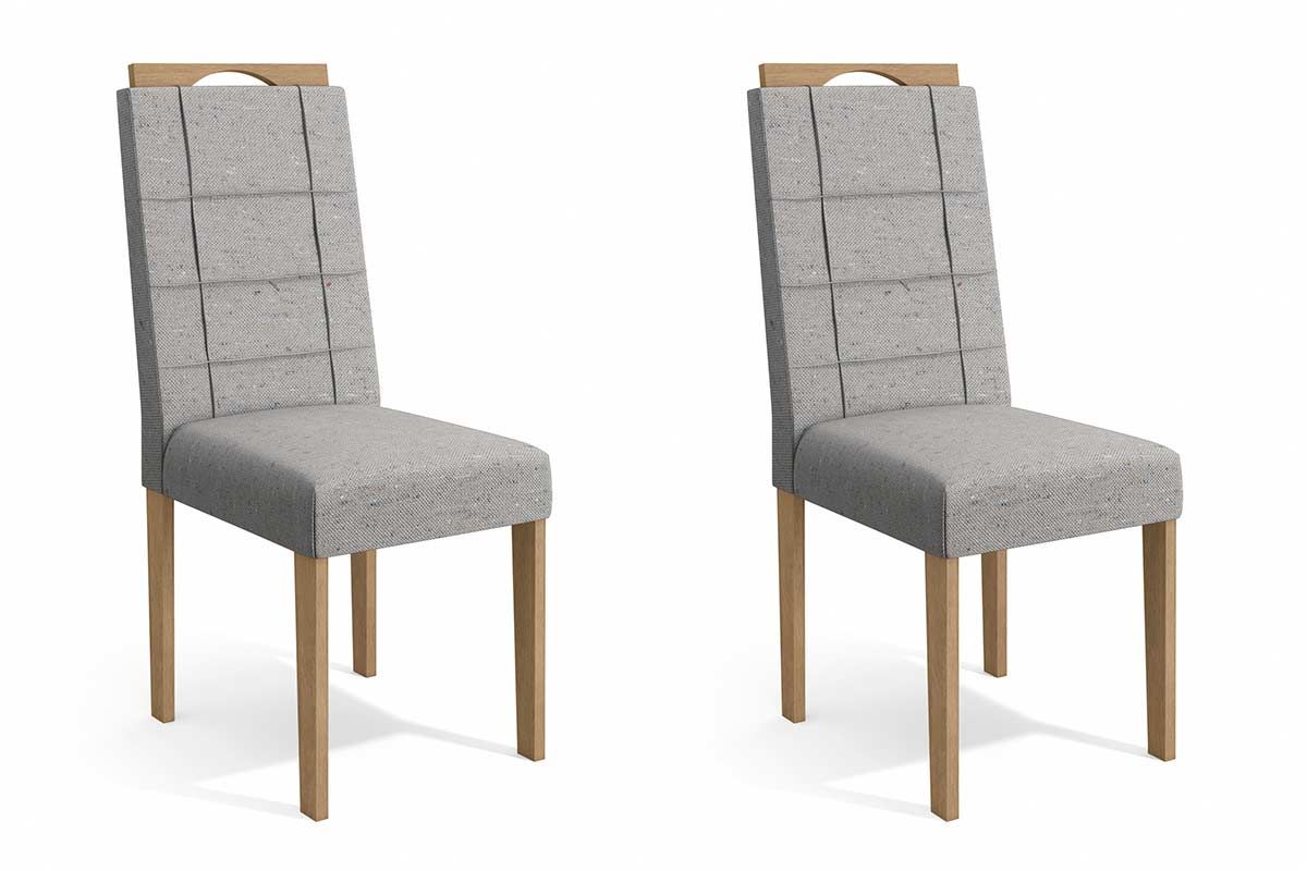 Cadeira Jantar Flora 2CAD150 Madeirado Kit 2 Un Kappesberg