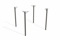 Base Mesa de Jantar Base Sena M057 AÇO s/ Tampo Kappesberg