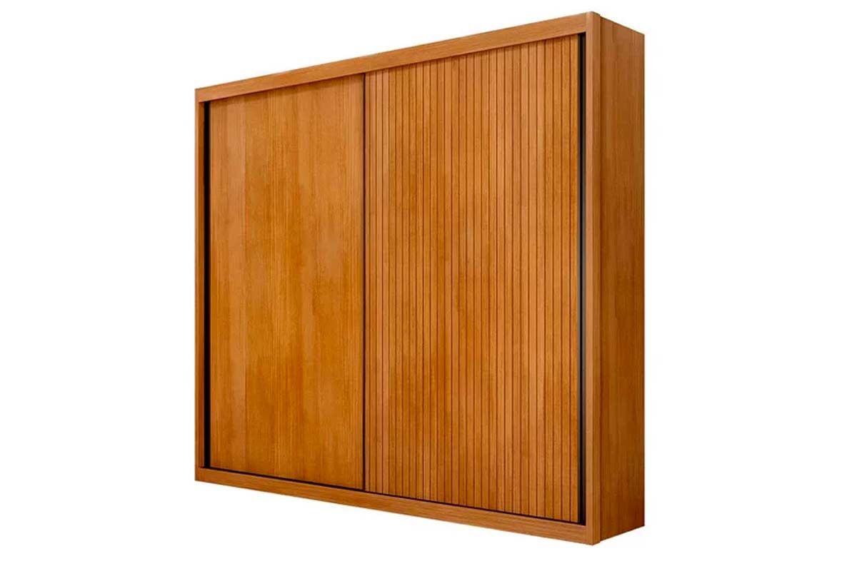 Guarda Roupa Solteiro 2 Portas Correr Virtus N. Horizonte