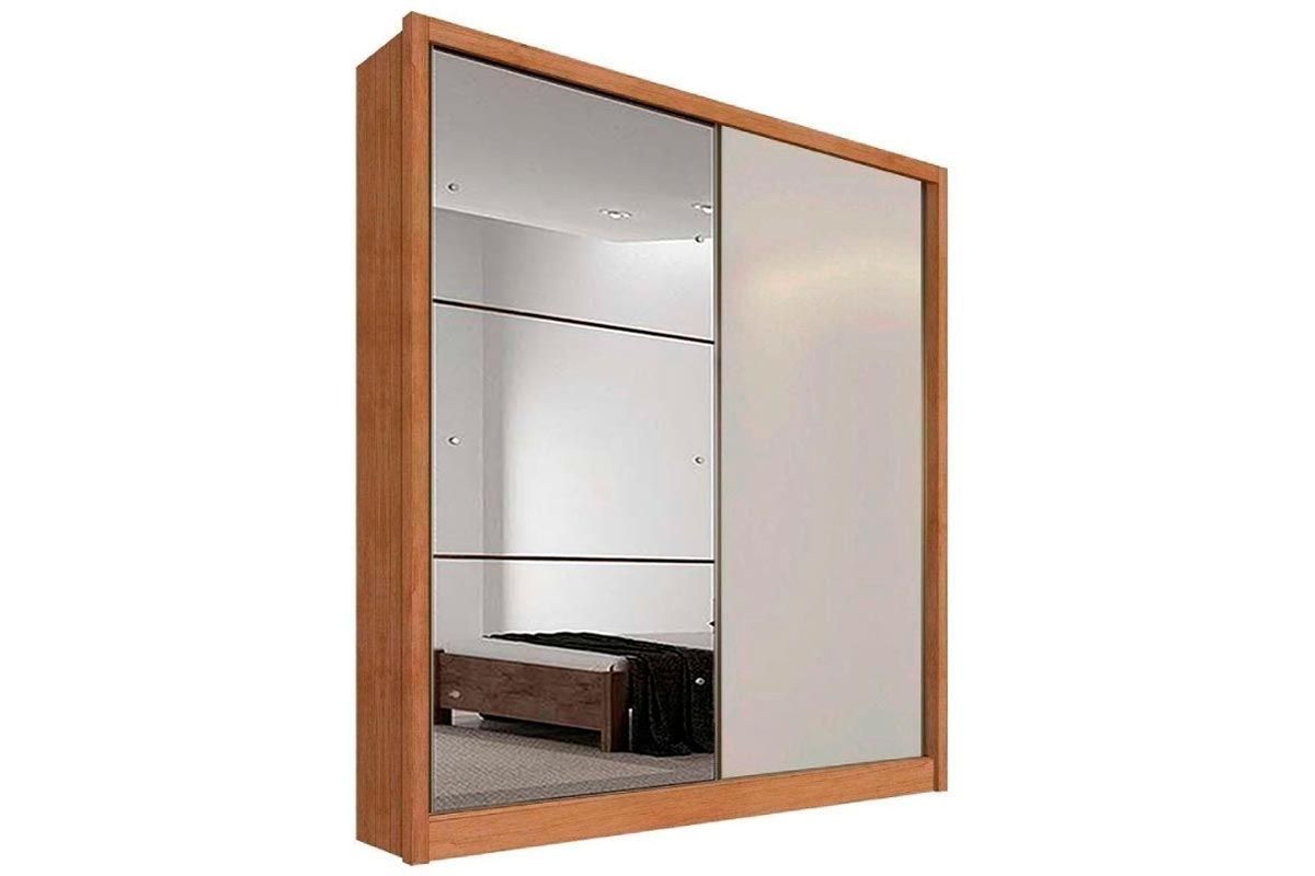 Guarda Roupa Solteiro 2 Portas Correr c/Esp Thor N. Horizonte