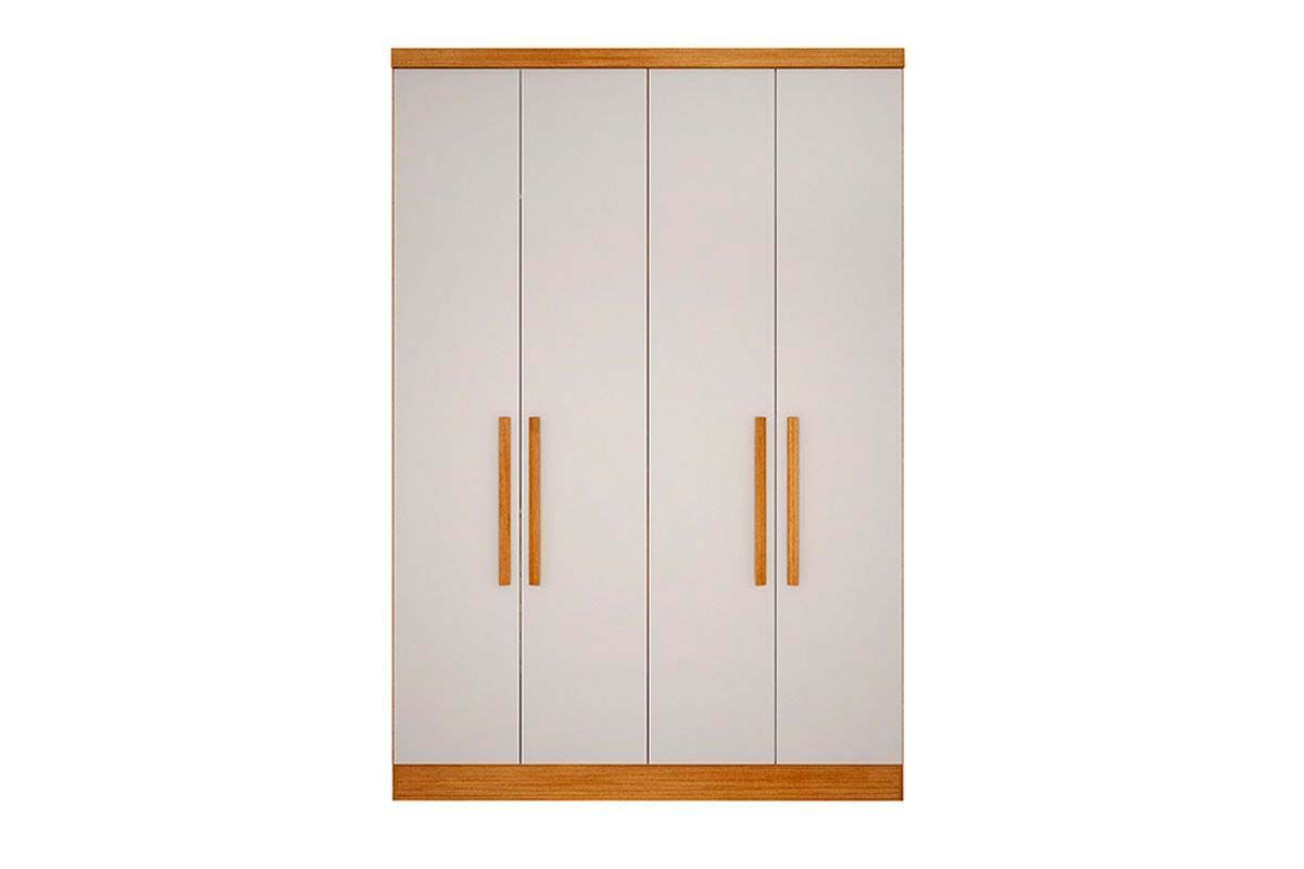Modulado de Quarto Guarda Roupa c/4 Portas e 3 Gavetas Rizon/Linea N. Horizonte