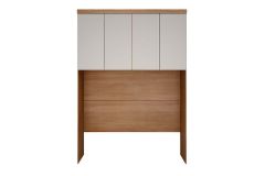 Modulado de Quarto Armário Ponte Aéreo Casal/Queen 167cm Rizon/Linea c/4 Portas N. Horizonte