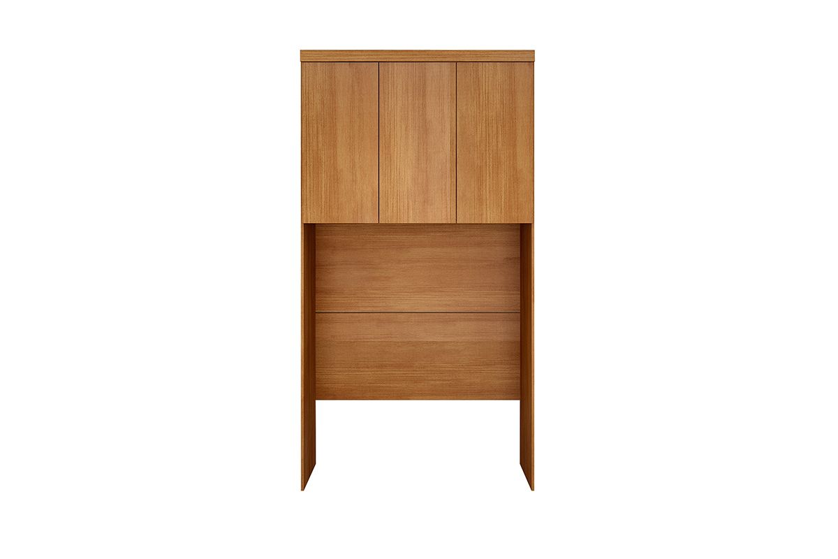 Modulado de Quarto Armário Ponte Aéreo Solteiro Rizon/Linea c/3 Portas N. HorizonteCumaru Modulado de Quarto Armário Ponte Aéreo Solteiro Rizon/Linea c/3 Portas N. HorizonteCumaru