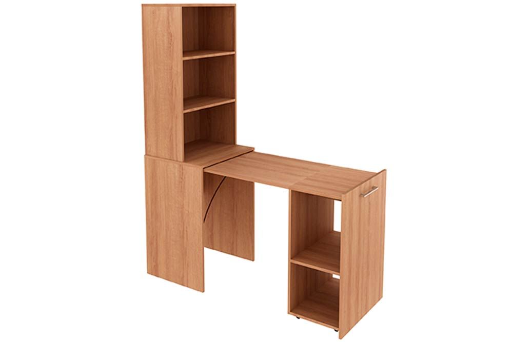 Mesa Multiuso Escritório Retrátil ME4171 c/5 Nichos - Tecno Mobili
