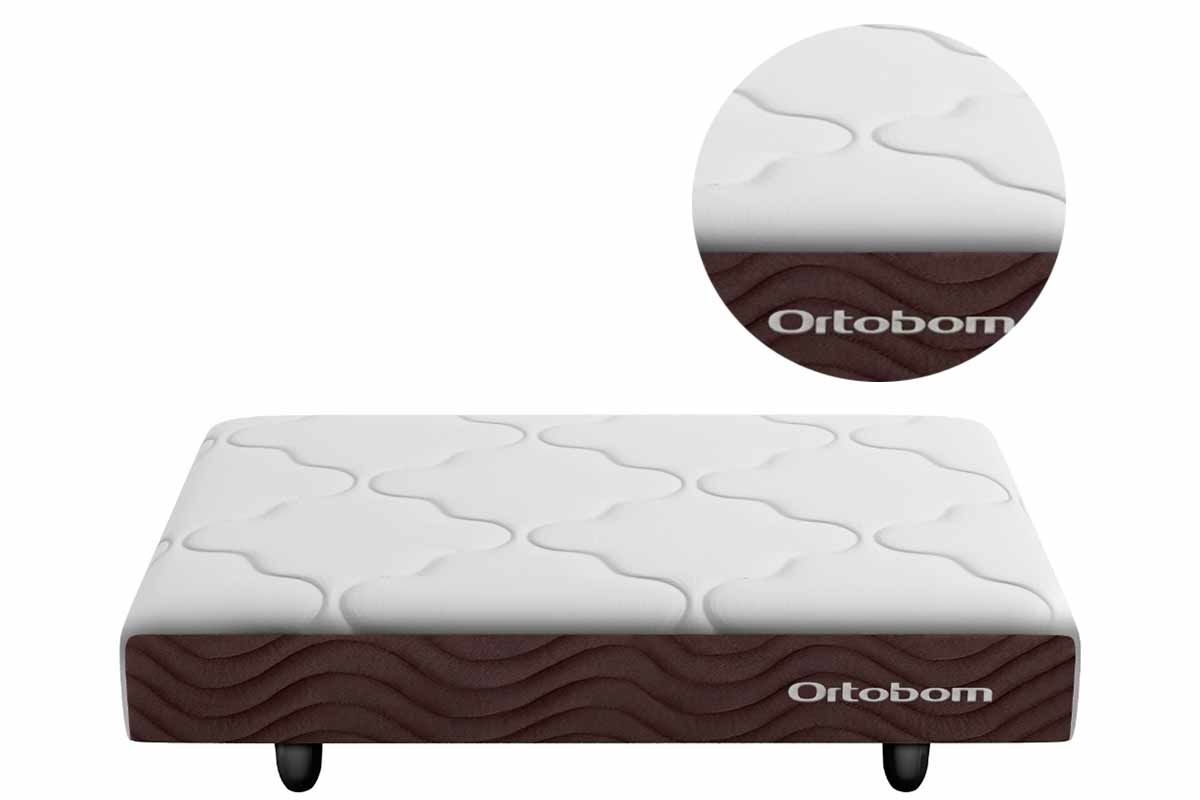 Cama Colchão p/ Cachorro e Gato OrtoPET Brown Ortobom Cama Colchão p/ Cachorro e Gato OrtoPET Brown Ortobom
