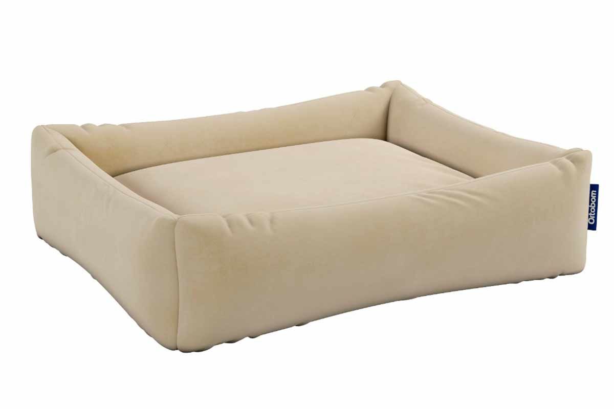 Cama Colchão p/ Cachorro e Gato OrtoPET Bege Ortobom