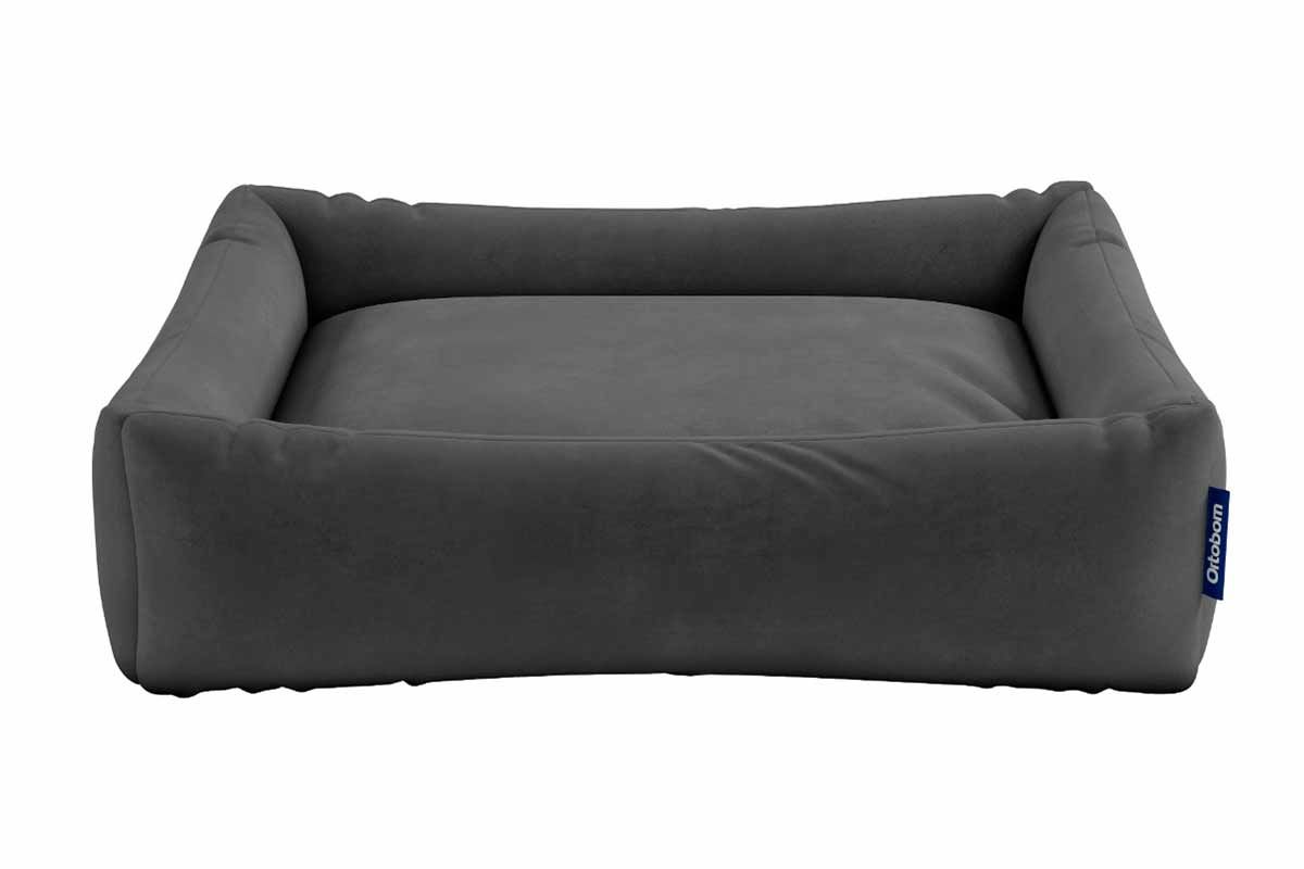 Cama Colchão p/ Cachorro e Gato Orto PET Cinza Ortobom