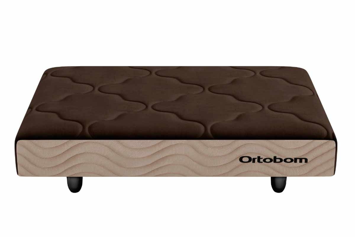 Cama Colchão p/ Cachorro e Gato Orto PET Bege Ortobom