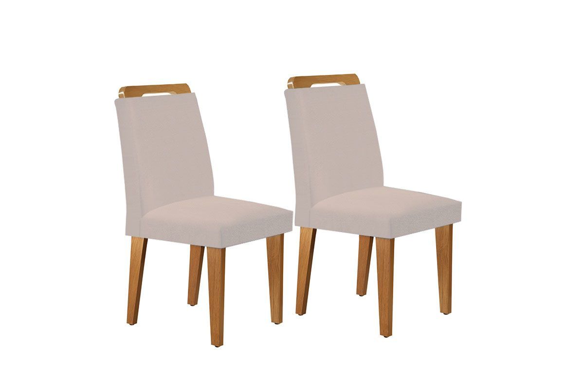 Cadeira Jantar Athenas Kit 2Un Rufato