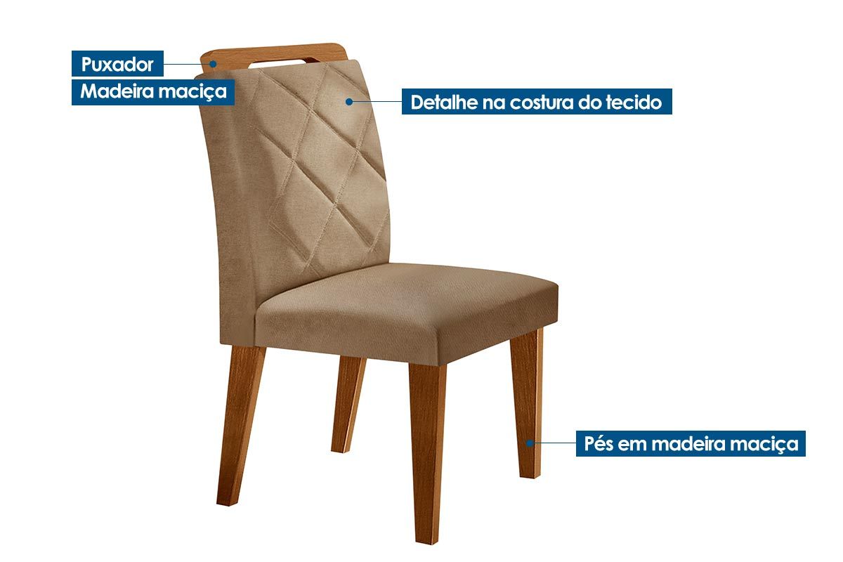 Cadeira Jantar Melissa Kit 2Un Rufato Cadeira Jantar Melissa Kit 2Un Rufato