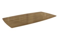 Tampo Mesa MDF/Vidro TA52 Jantar 170cm Kappesberg - Nogueira/Nogueira
