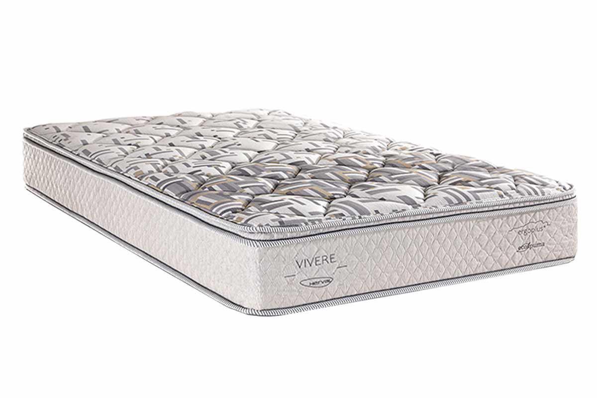 Colchão Ortopédico Herval D65 Santorini C1604Solteirão - 96x203x25 Colchão Ortopédico Herval D65 Santorini C1604Solteirão - 96x203x25