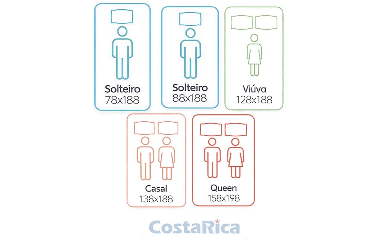 Colchão Ortopédico Herval D65 Black Colchão Ortopédico Herval D65 Black
