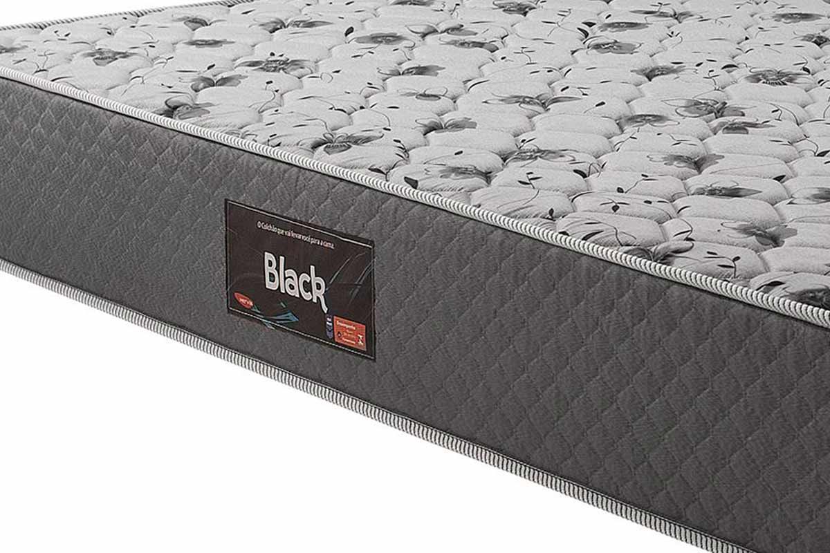 Colchão Ortopédico Herval D65 Black Colchão Ortopédico Herval D65 Black