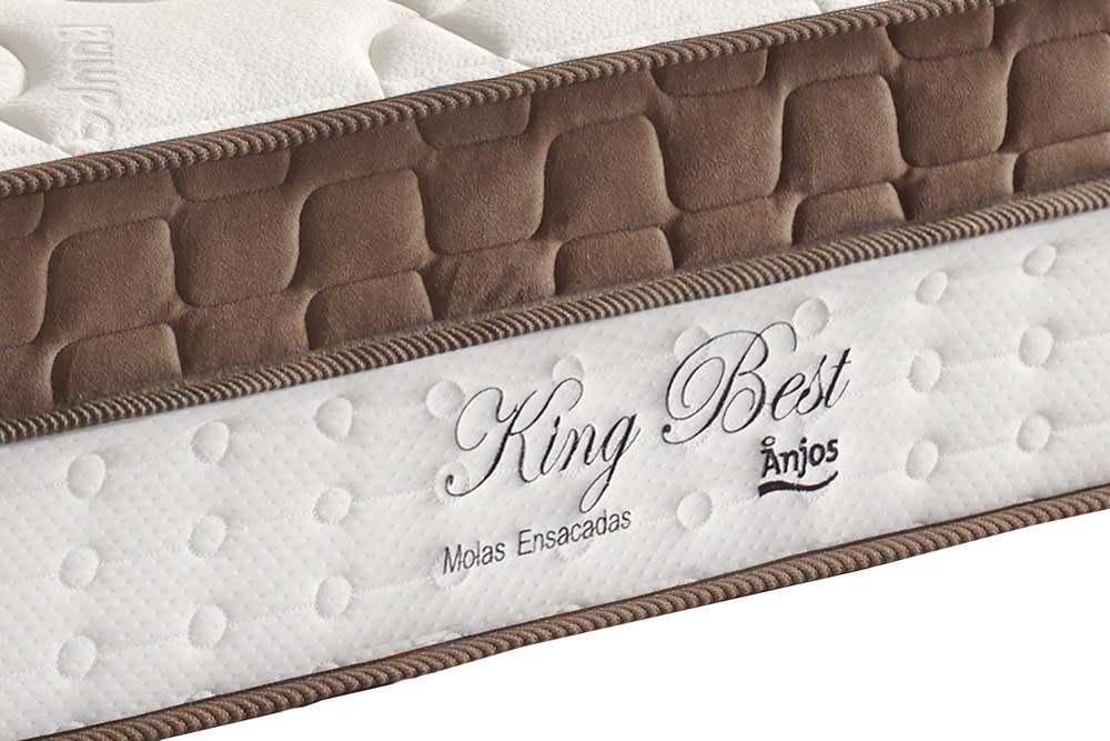 Colchão Molas Ensacadas Anjos King Best Colchão Molas Ensacadas Anjos King Best
