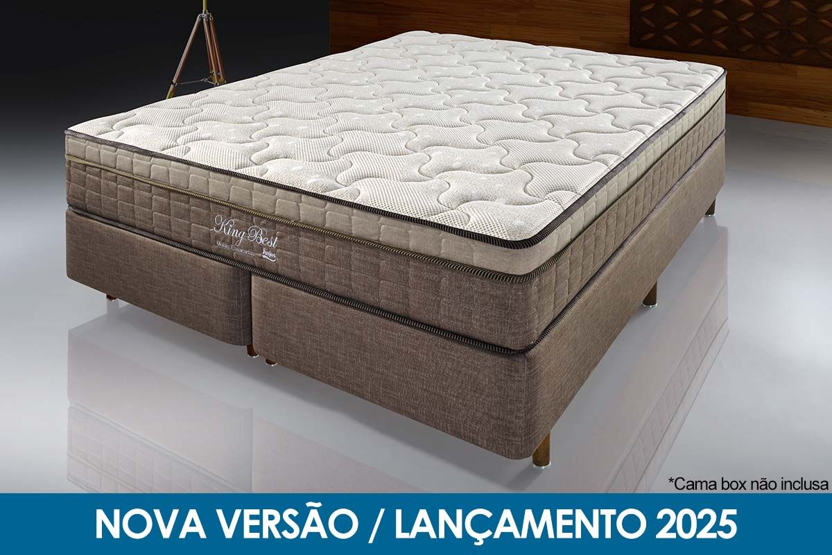 Colchão Molas Ensacadas Anjos King Best Colchão Molas Ensacadas Anjos King Best