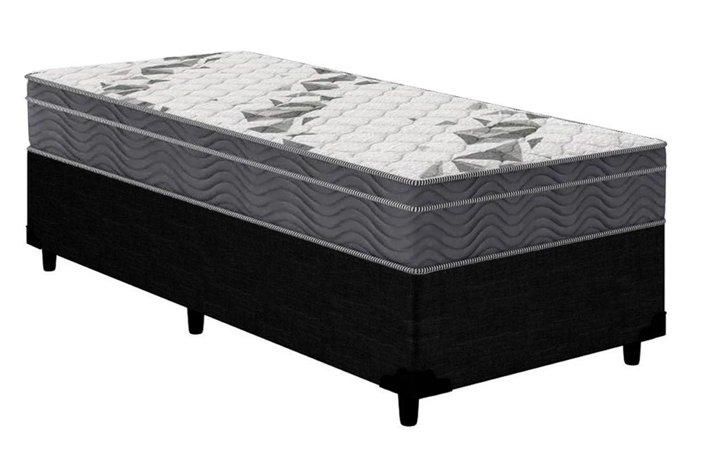Cama Box CRC +Colchão Ortopédico Airtech100 Ortobom