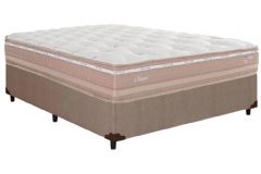 Cama Box Filhão +Colchão Molas Nesser Herval