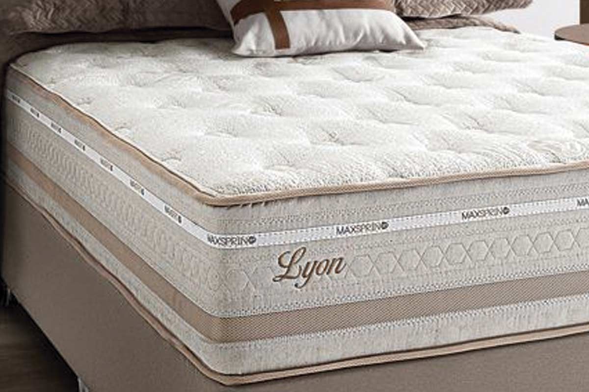 Cama Box CRC +Colchão Molas Nesser Herval