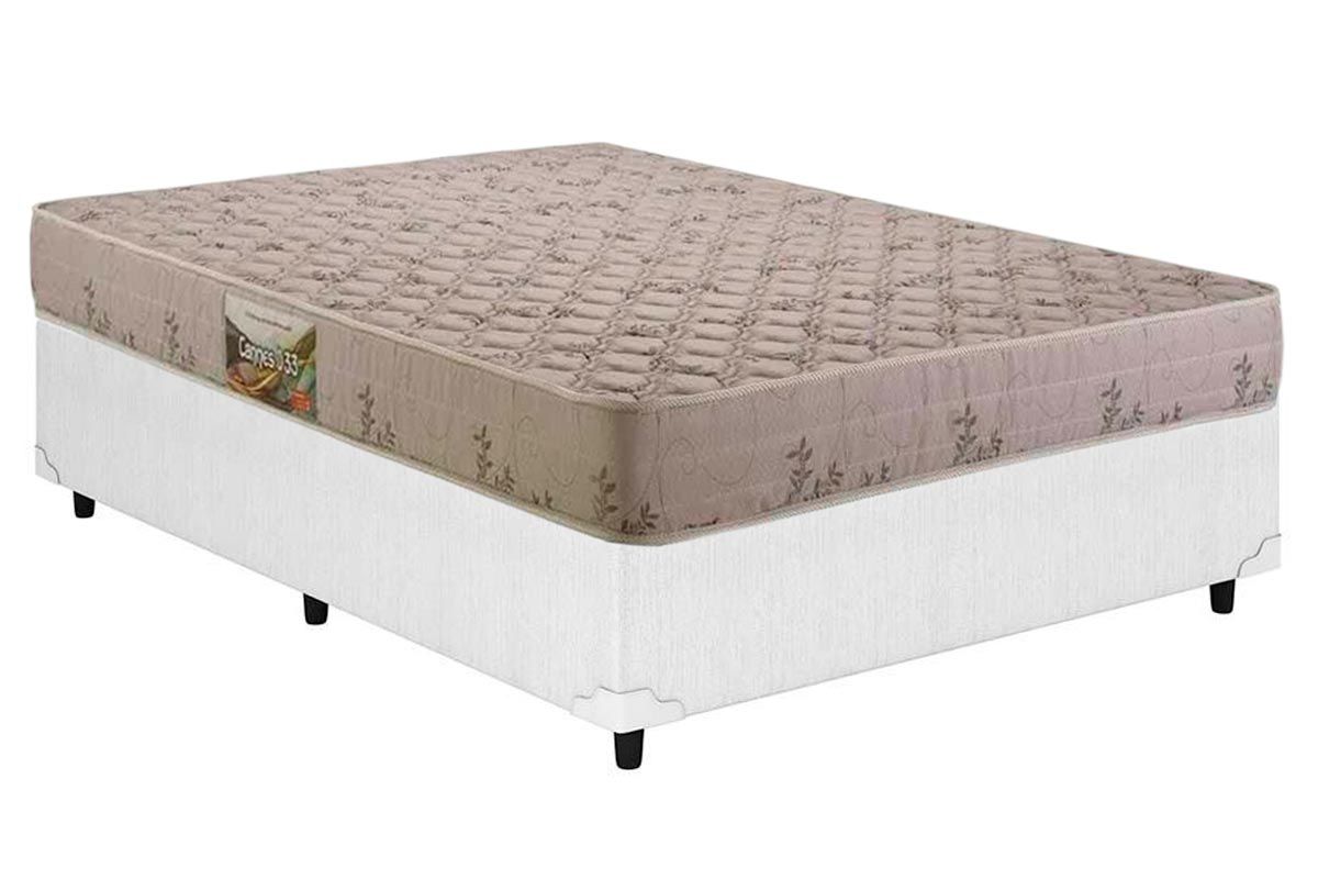 Cama Box CRC +Colchão Espuma D33 Cannes Herval