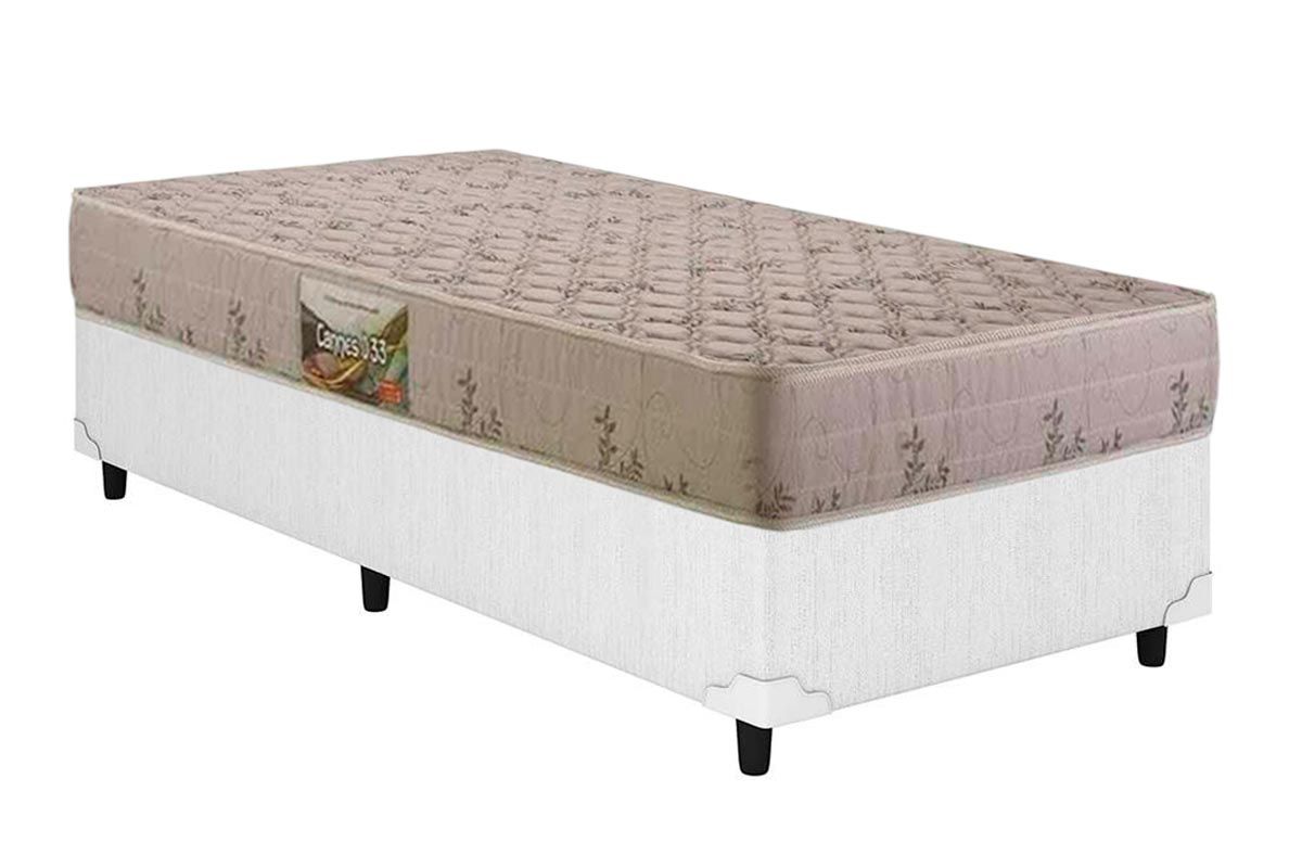 Cama Box CRC +Colchão Espuma D33 Cannes Herval