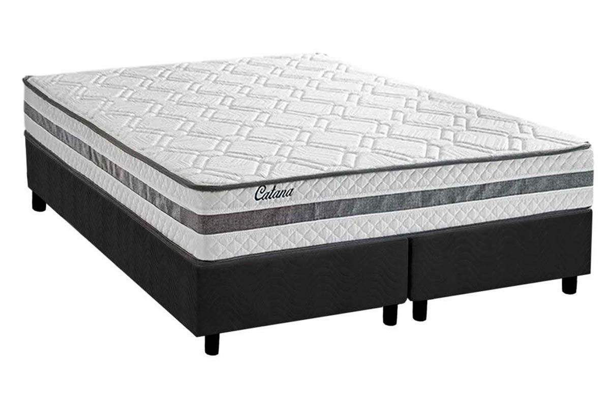 Cama Box CRC +Colchão Molas Catana Herval